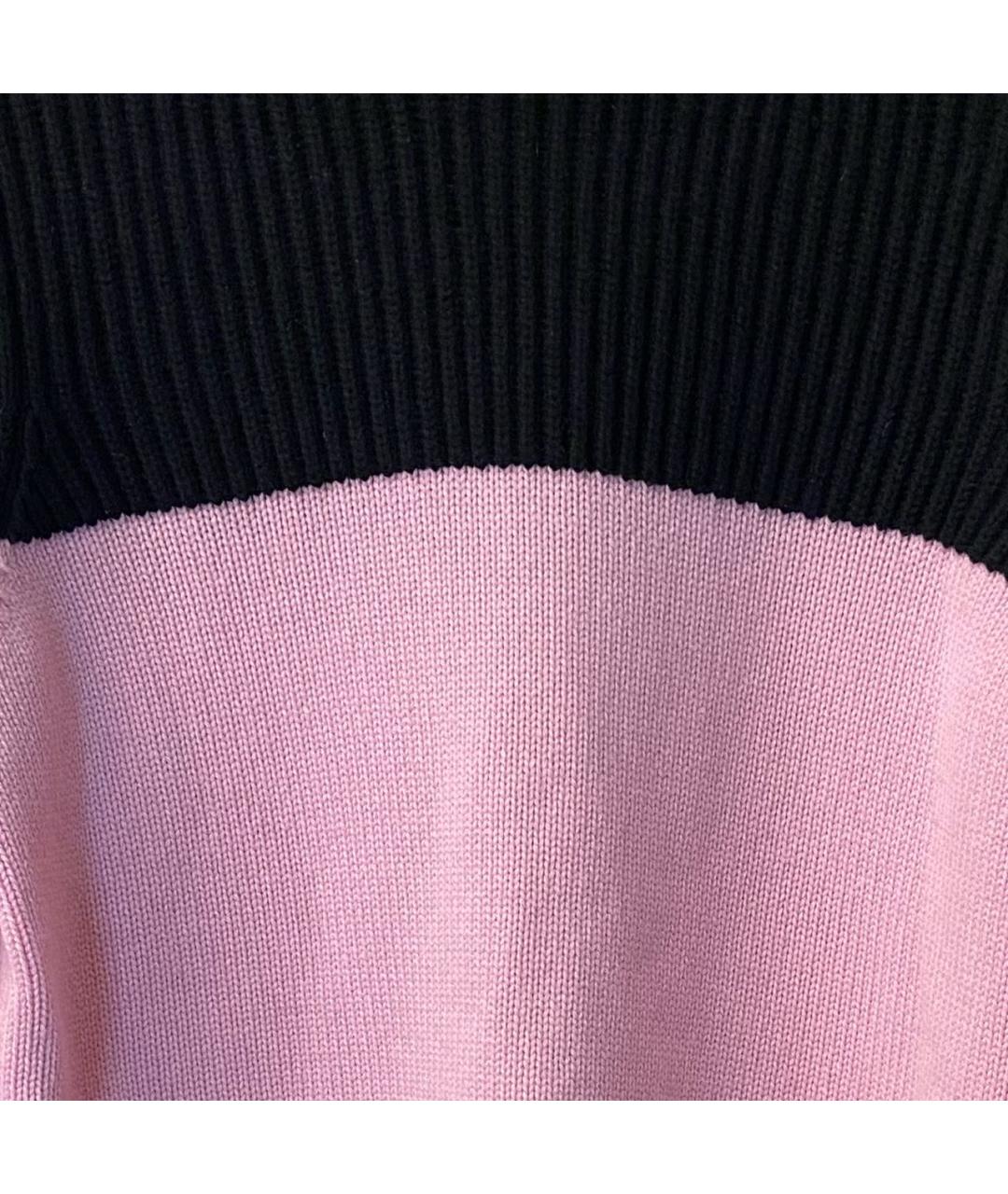 ALEXANDER MCQUEEN Розовый кашемировый джемпер / свитер, фото 4
