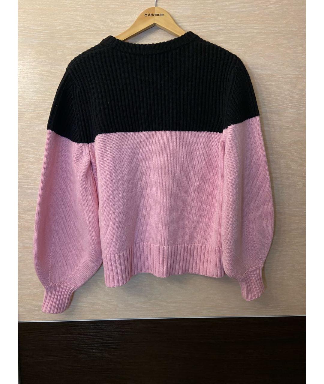 ALEXANDER MCQUEEN Розовый кашемировый джемпер / свитер, фото 2