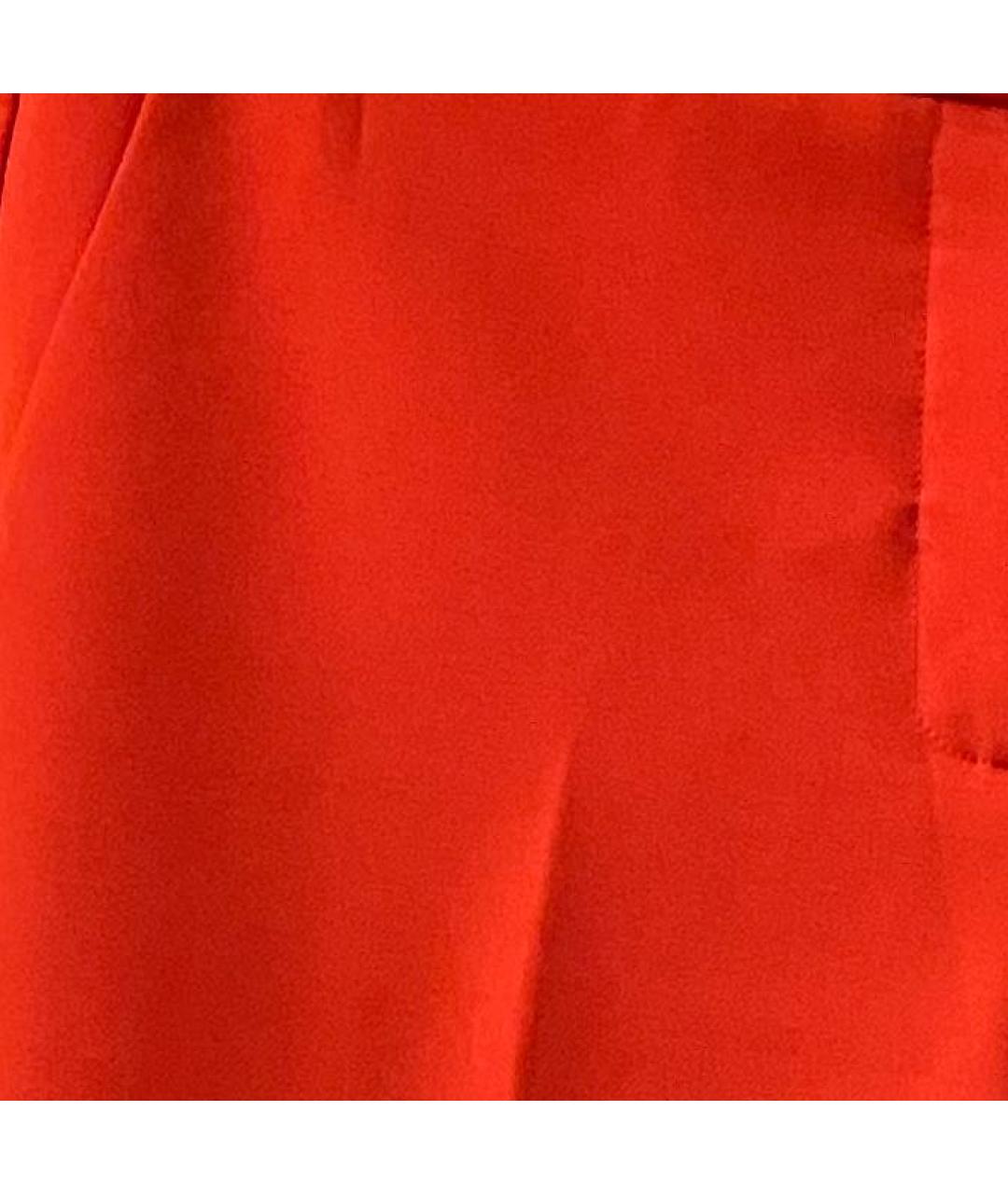 ERMANNO ERMANNO Красные прямые брюки, фото 4