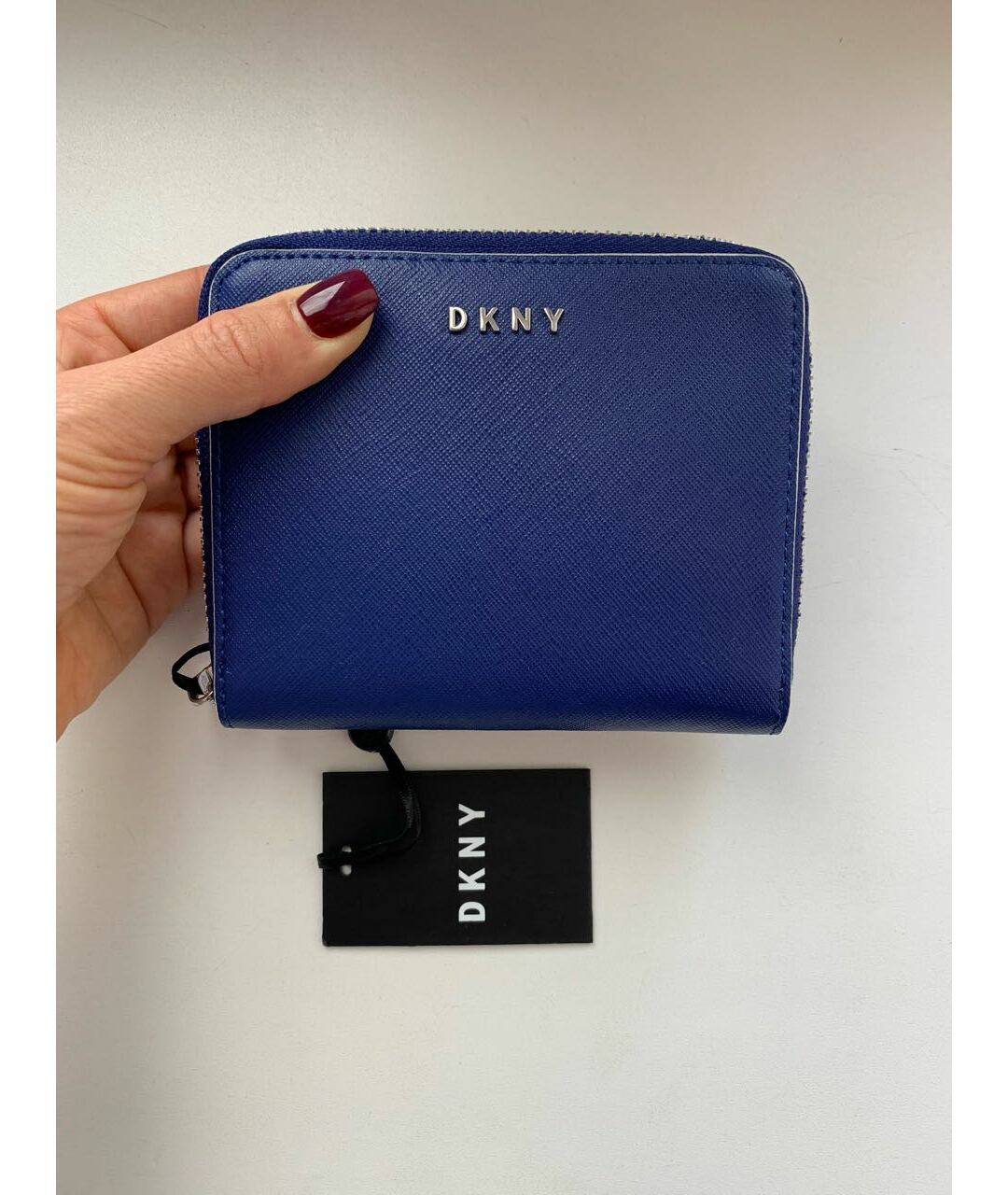 DKNY Синий кошелек, фото 2
