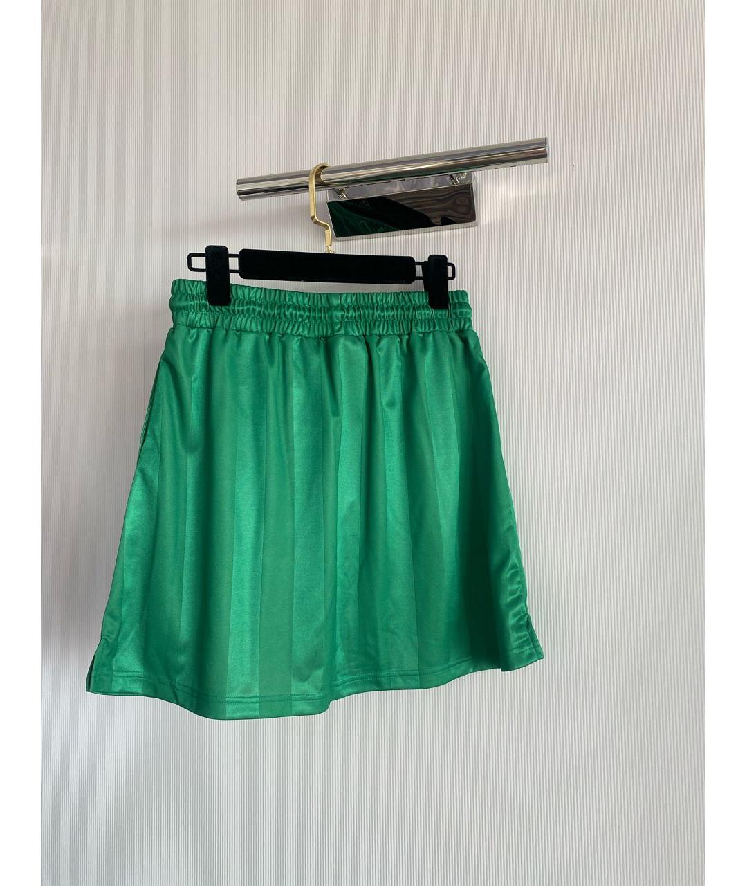 HAN KJOBENHAVN Зеленая полиэстеровая юбка мини, фото 6