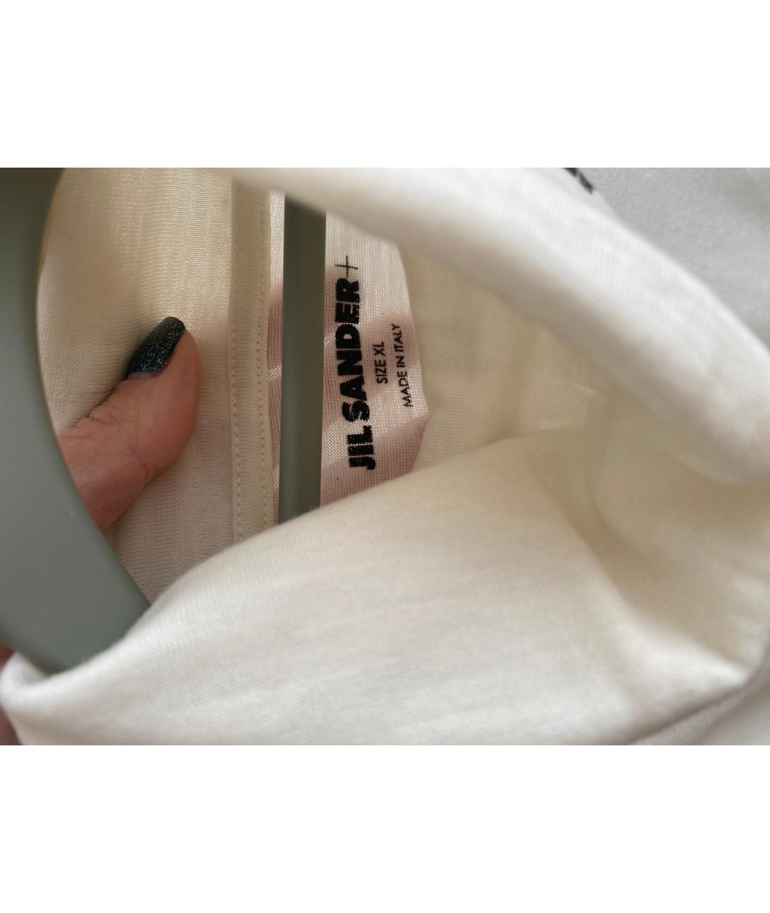 JIL SANDER Белая водолазка, фото 5