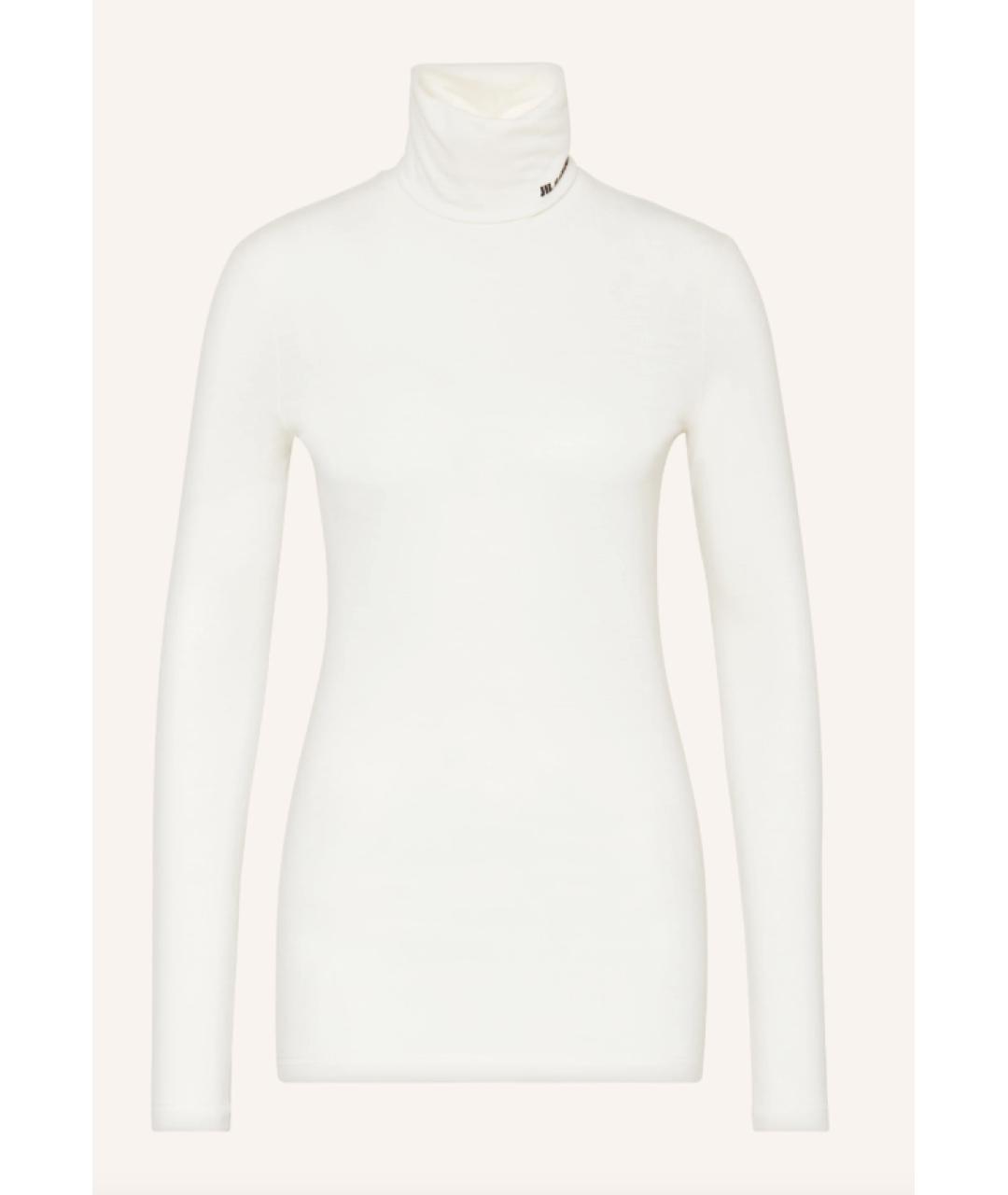 JIL SANDER Белая водолазка, фото 8