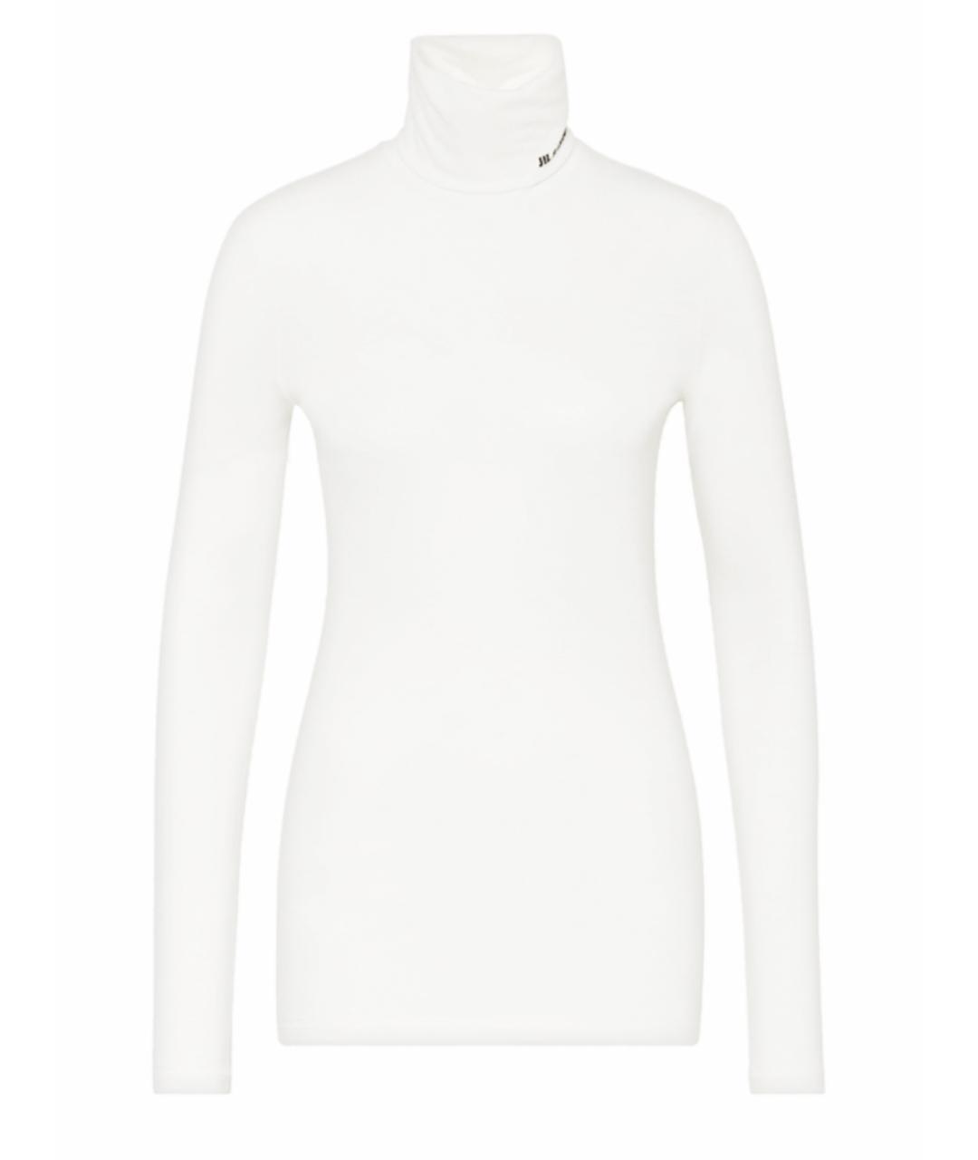 JIL SANDER Белая водолазка, фото 1