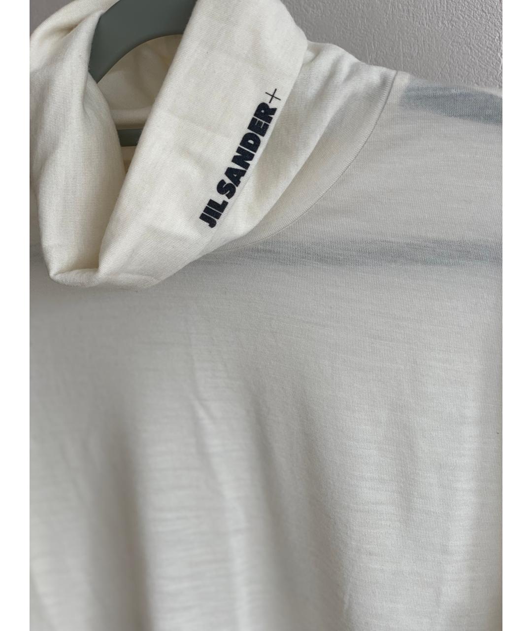 JIL SANDER Белая водолазка, фото 4