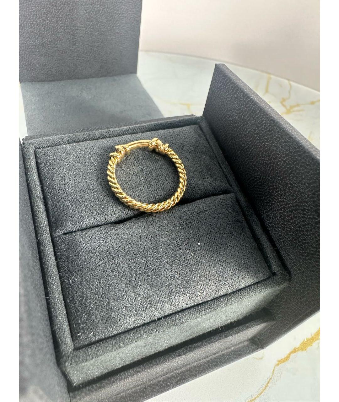 David Yurman Желтое кольцо из желтого золота, фото 3