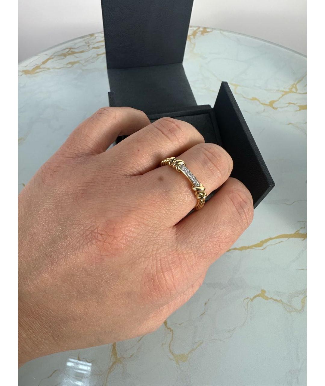 David Yurman Желтое кольцо из желтого золота, фото 4