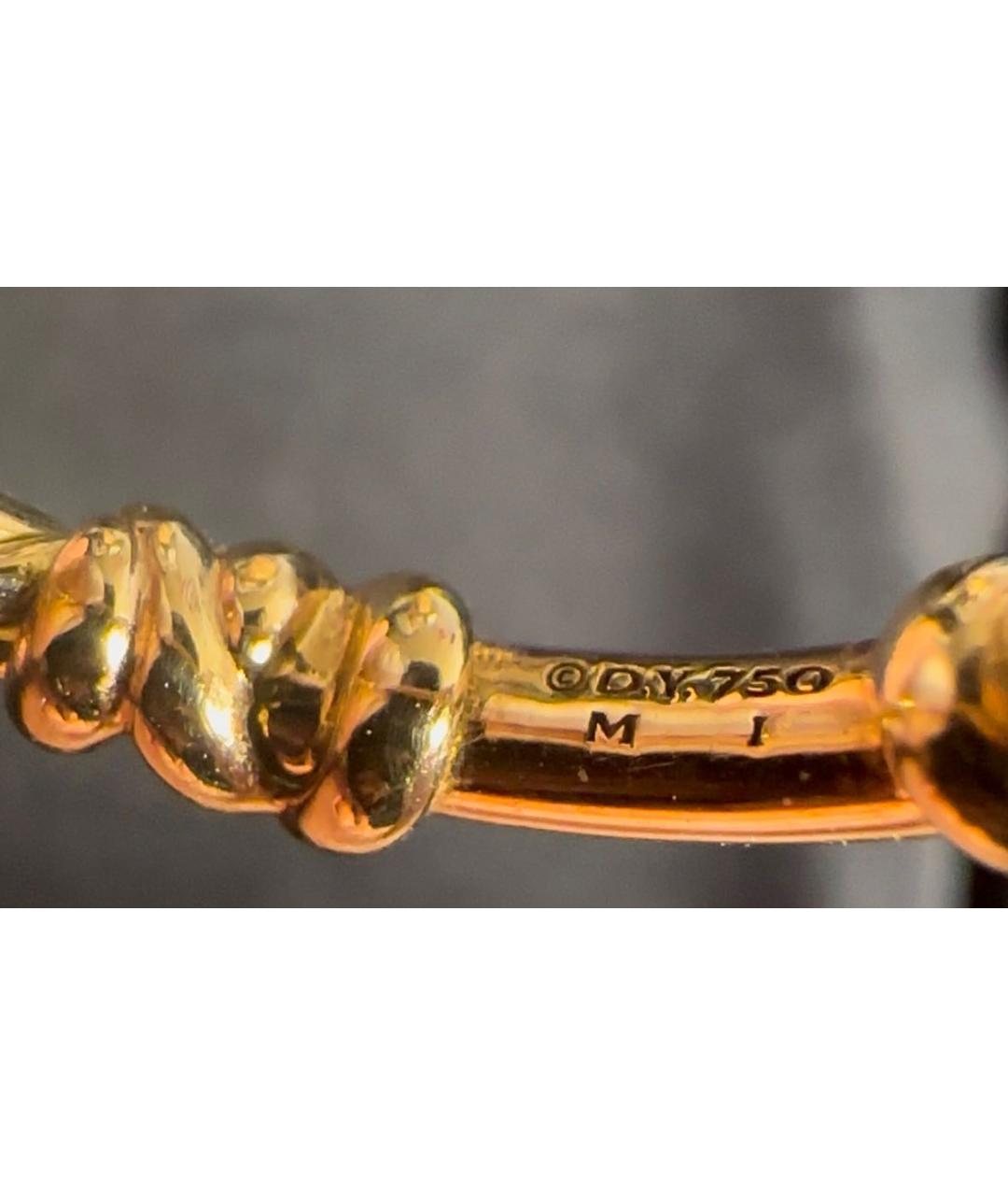 David Yurman Желтое кольцо из желтого золота, фото 7