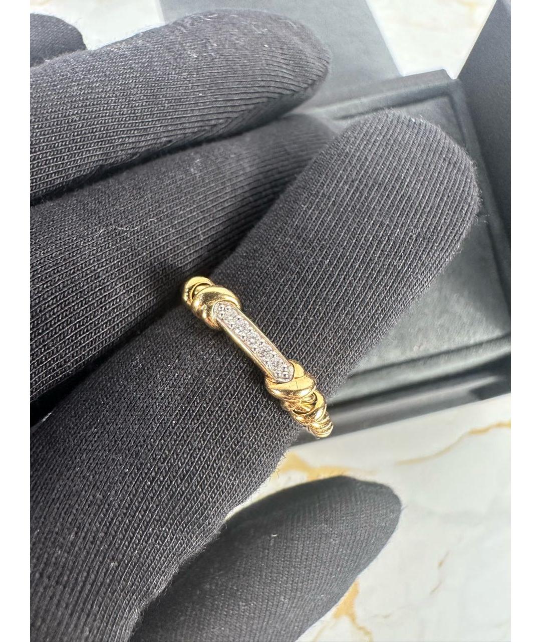 David Yurman Желтое кольцо из желтого золота, фото 6