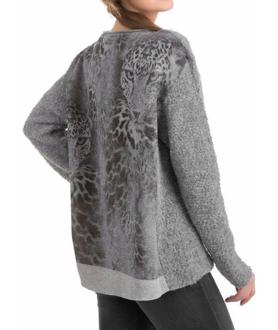 MARC CAIN Серый джемпер / свитер, фото 3