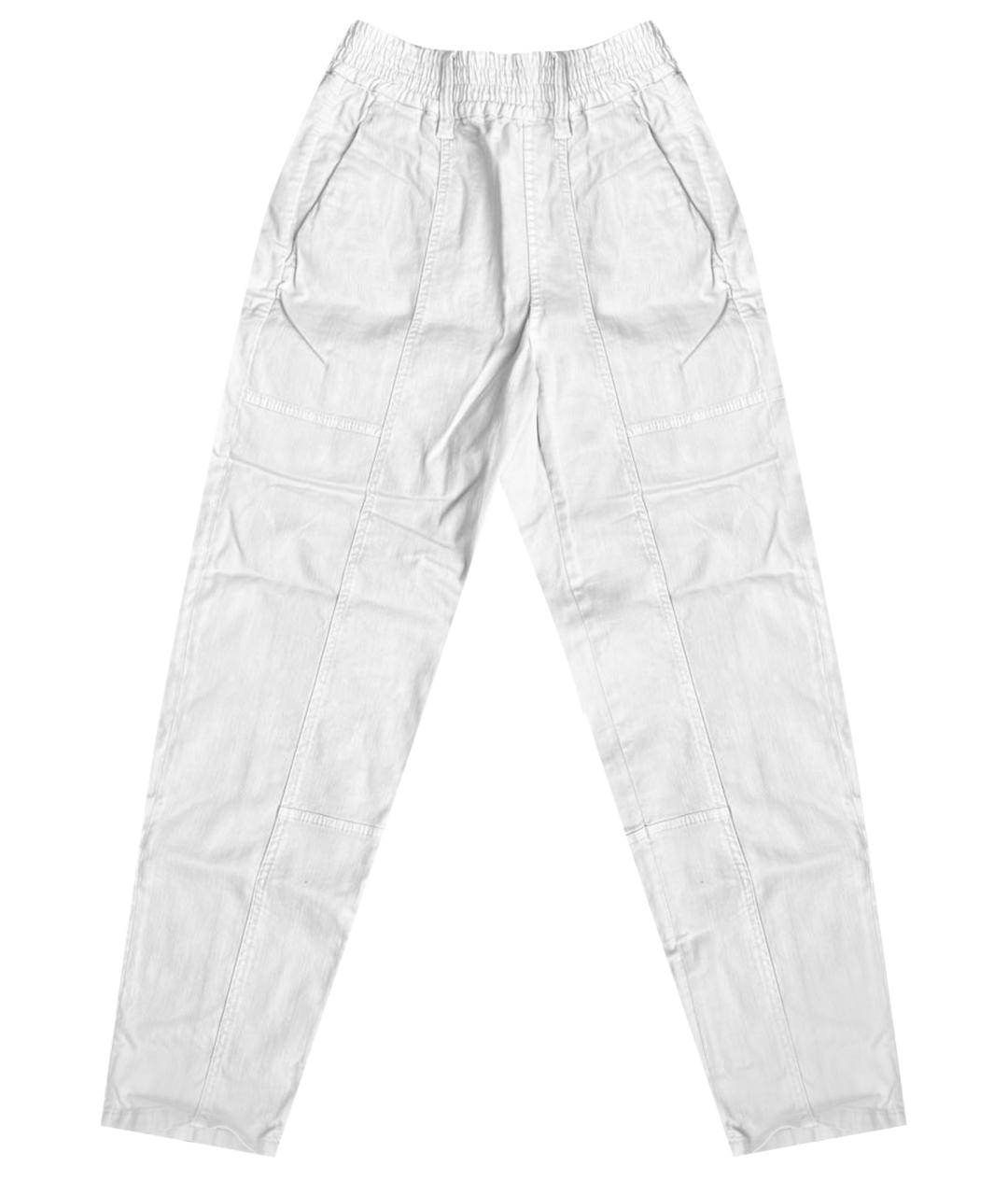 BRUNELLO CUCINELLI Бежевые хлопковые джинсы слим, фото 1