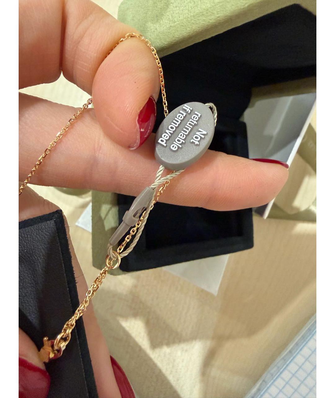 VAN CLEEF & ARPELS Цепочка/подвеска из желтого золота, фото 3