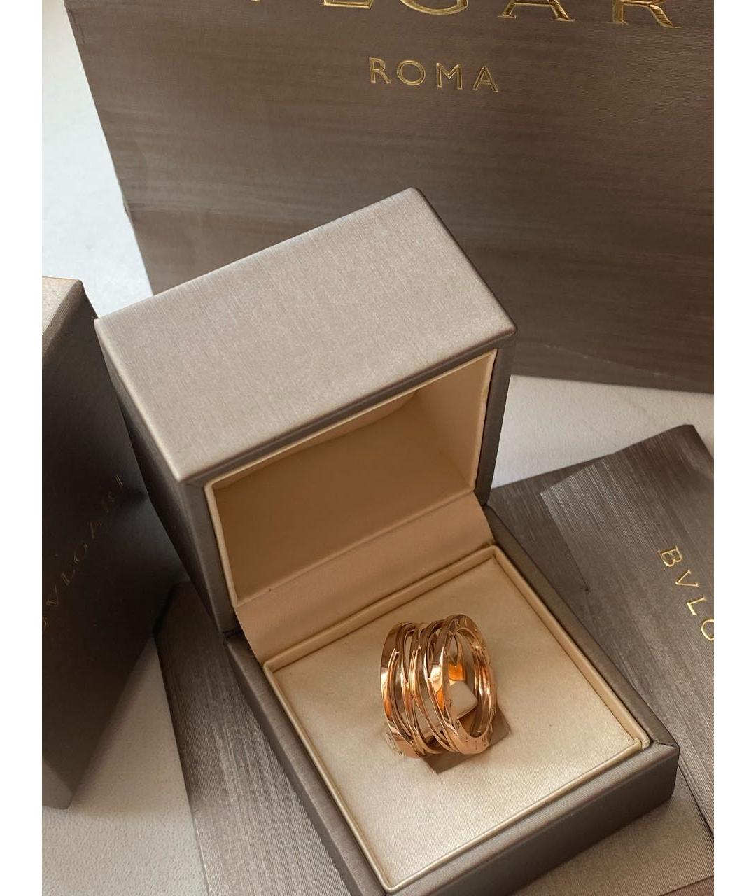 BVLGARI Розовое кольцо из розового золота, фото 5