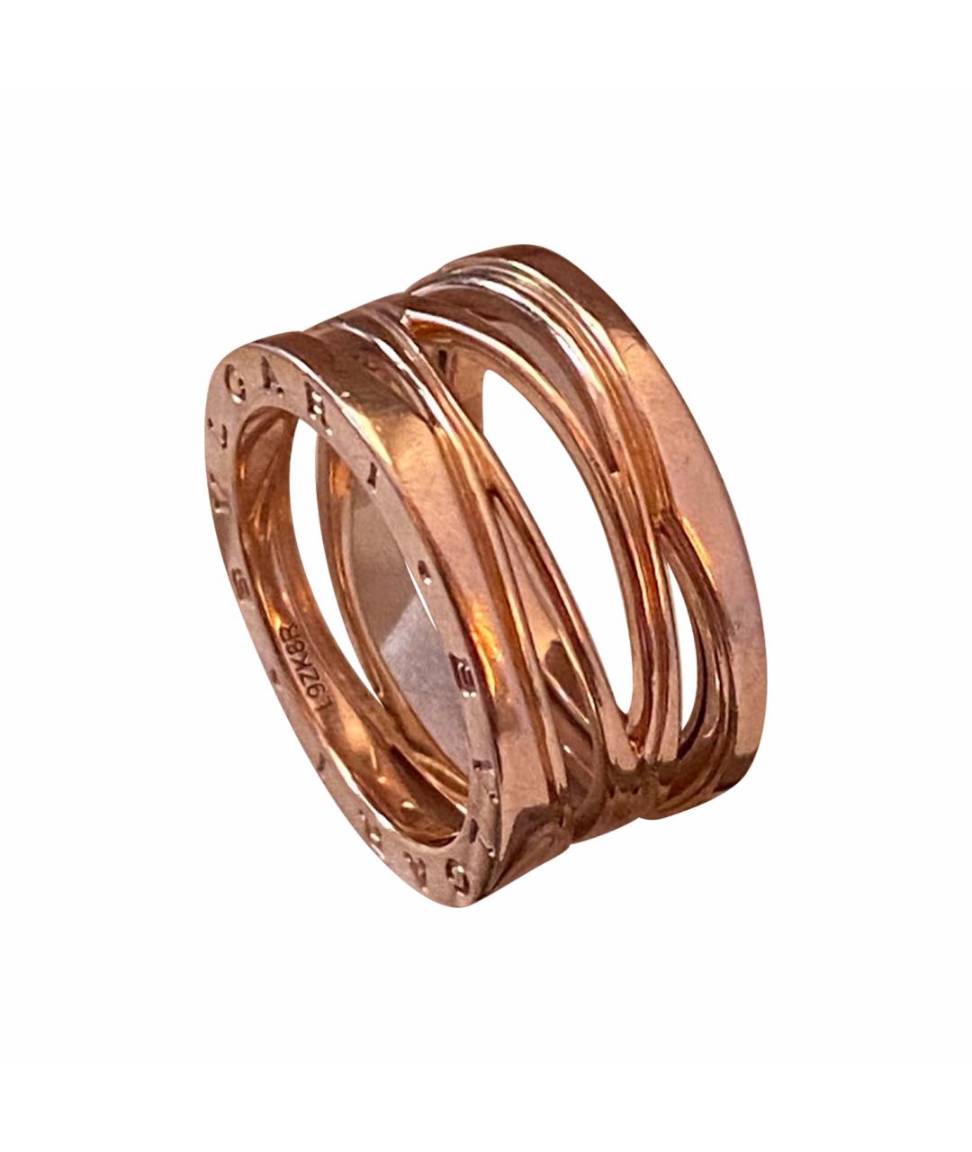 BVLGARI Розовое кольцо из розового золота, фото 1