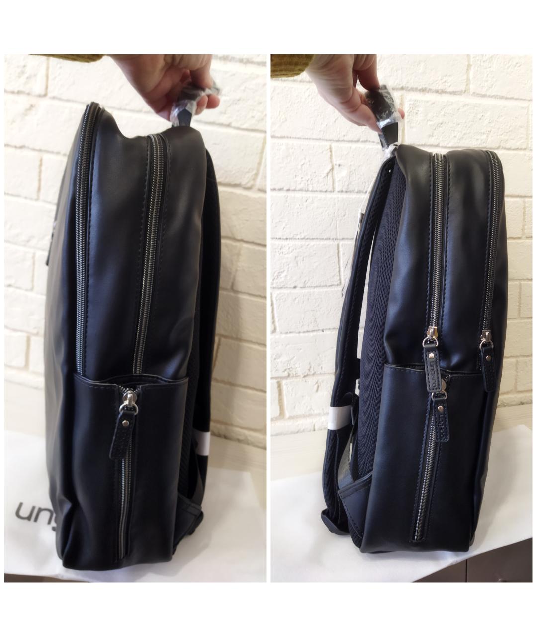 EMANUEL UNGARO Черный рюкзак из искусственной кожи, фото 2