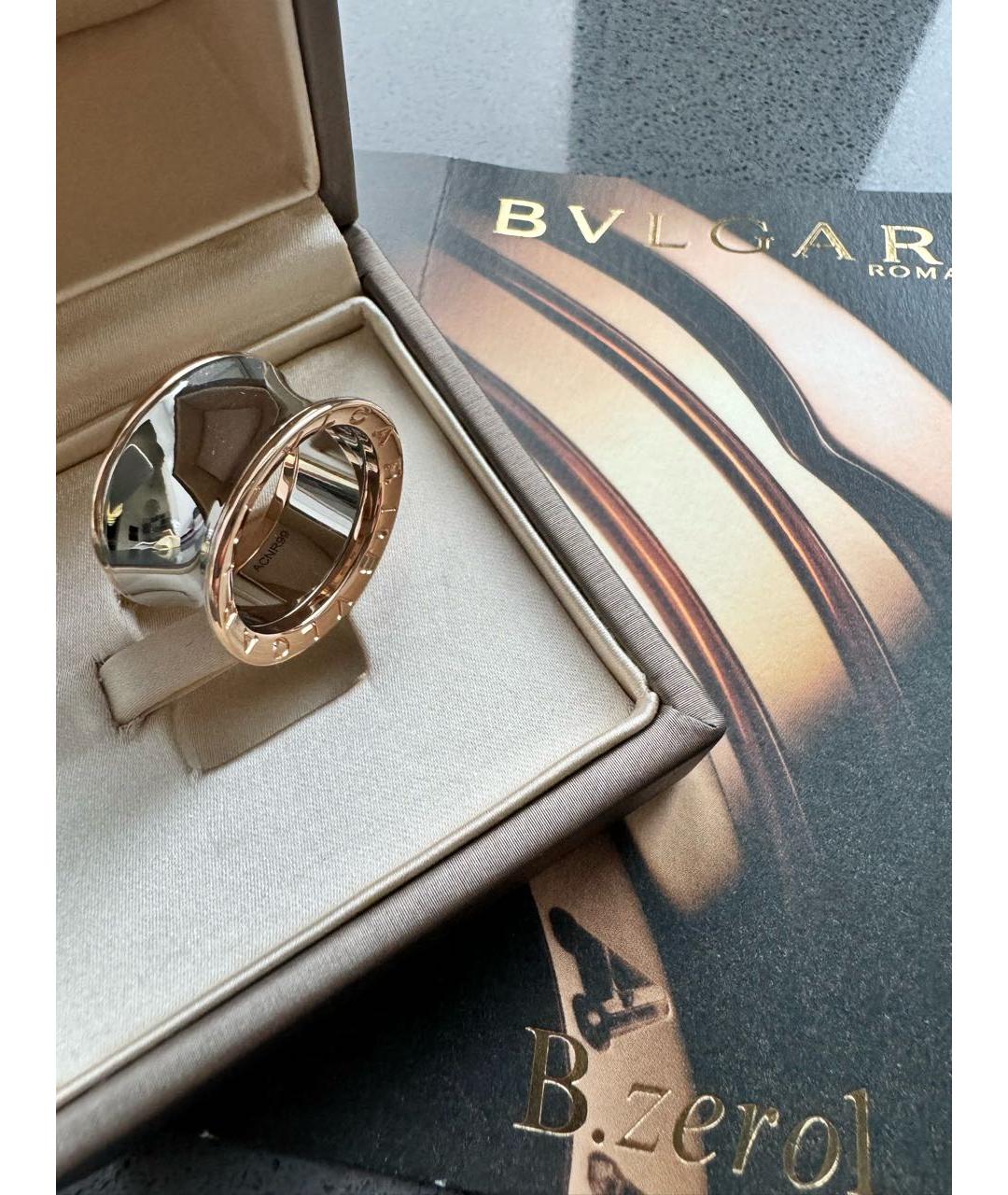 BVLGARI Серебряное кольцо из розового золота, фото 8