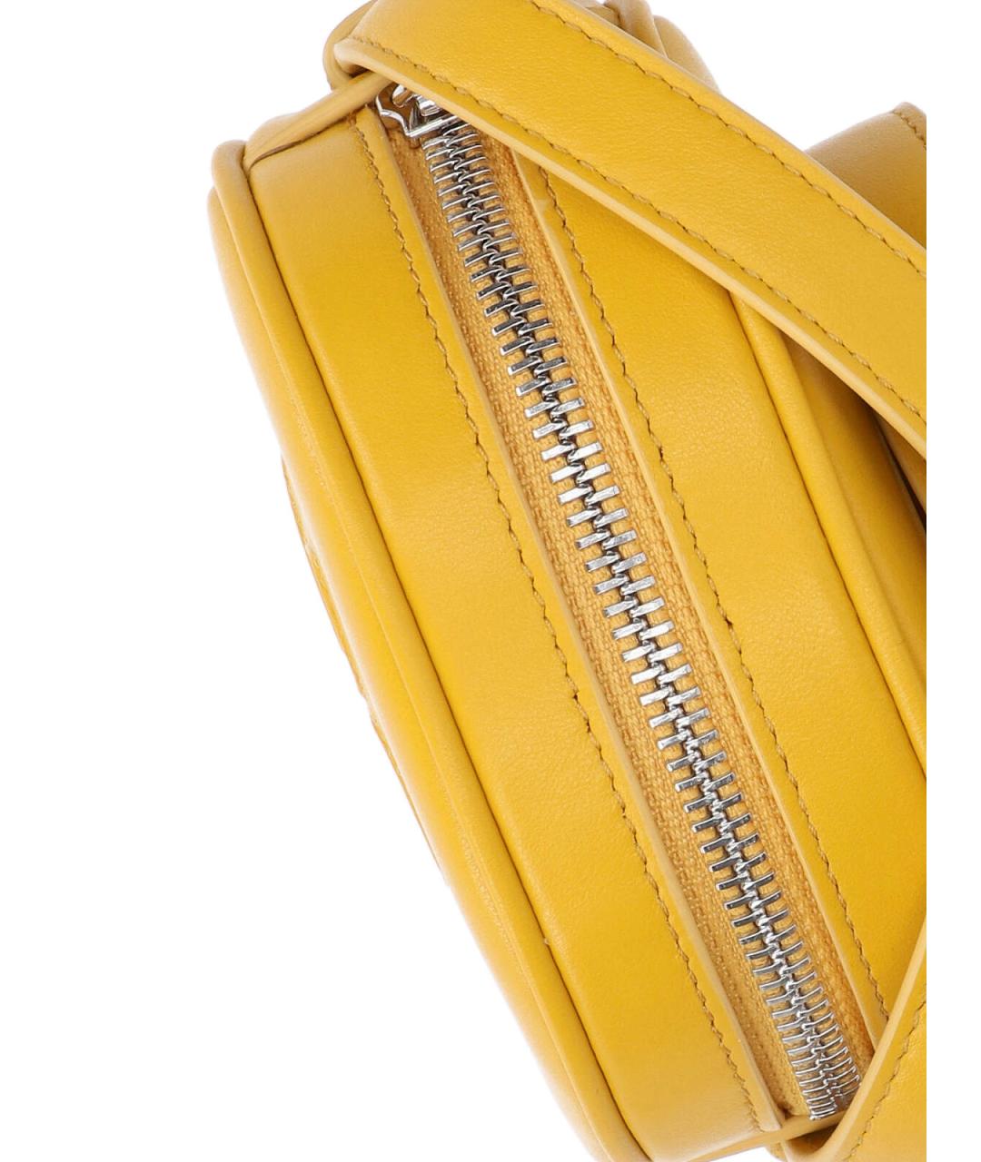 COURREGES Желтая сумка через плечо, фото 5