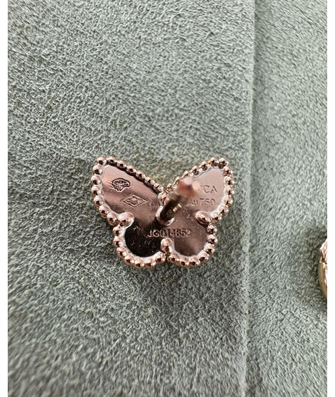 VAN CLEEF & ARPELS Золотые серьги из желтого золота, фото 3
