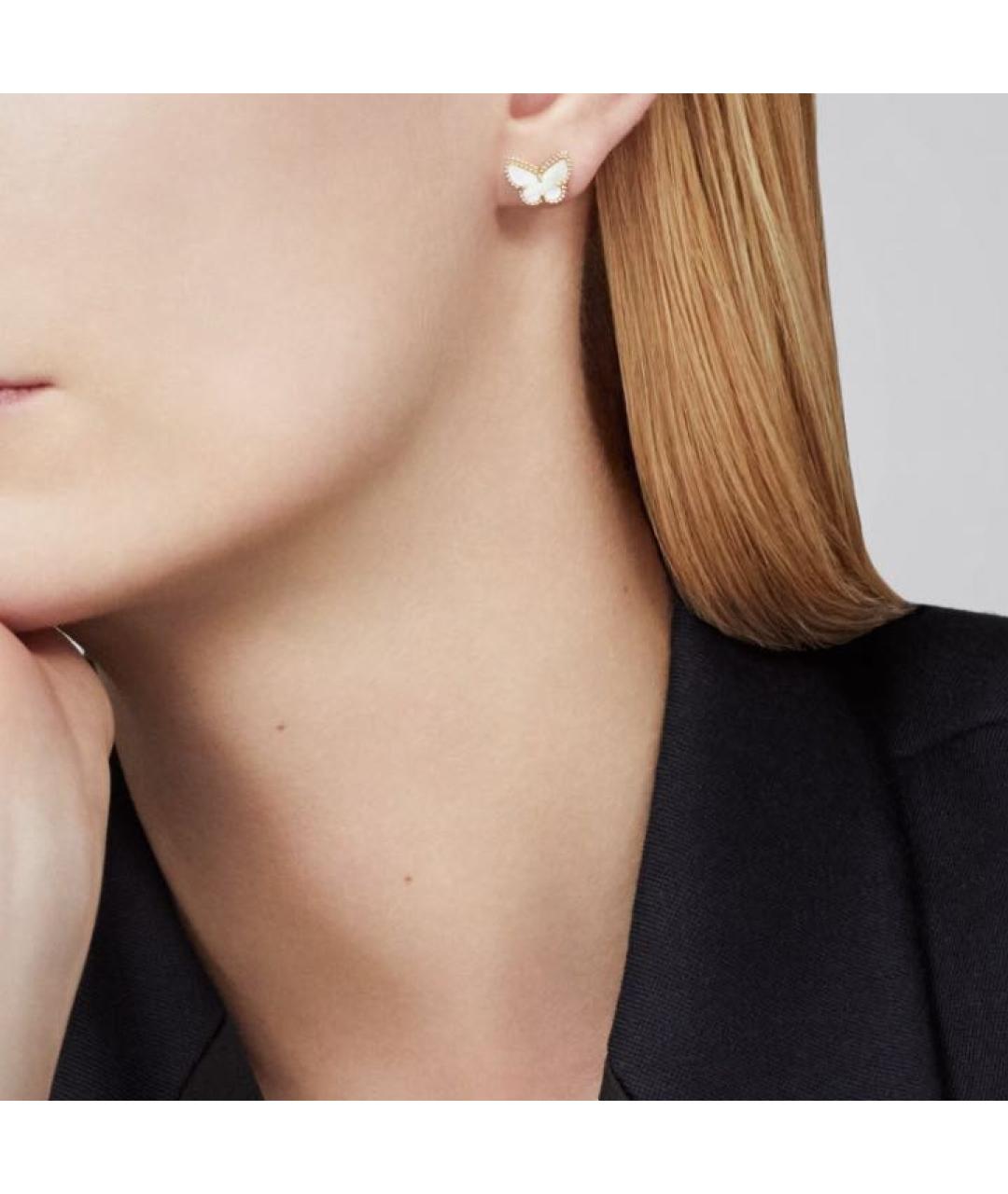 VAN CLEEF & ARPELS Золотые серьги из желтого золота, фото 4