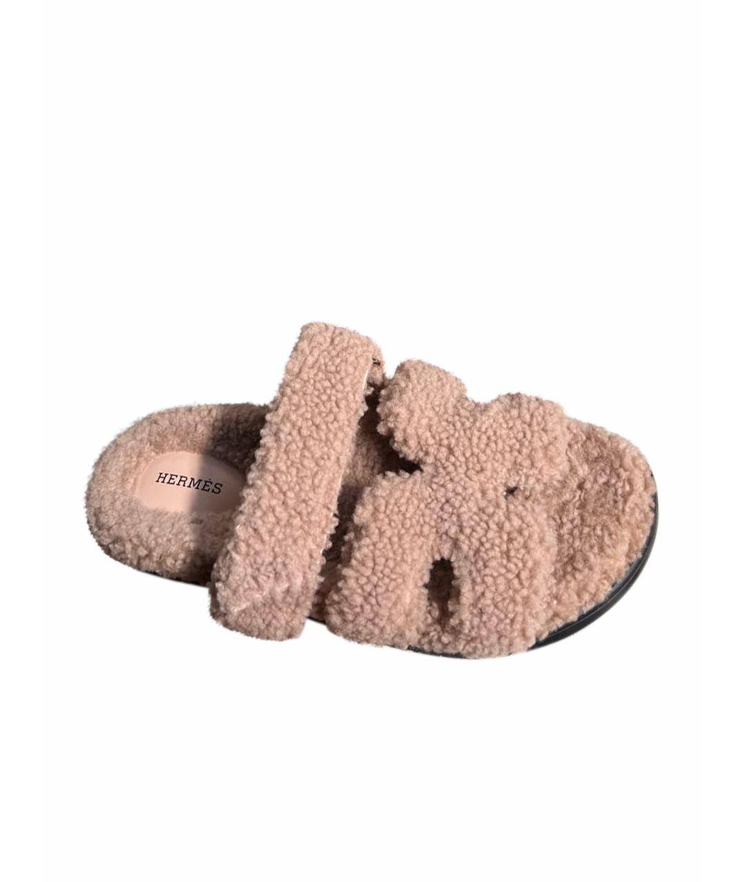 HERMES PRE-OWNED Розовые сандалии, фото 1