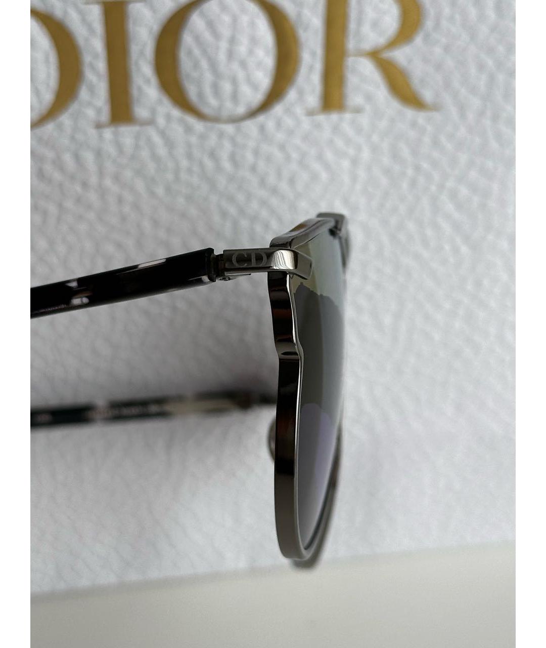 CHRISTIAN DIOR PRE-OWNED Мульти пластиковые солнцезащитные очки, фото 3