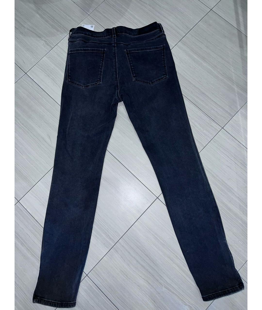 HUGO BOSS Черные хлопковые джинсы слим, фото 2