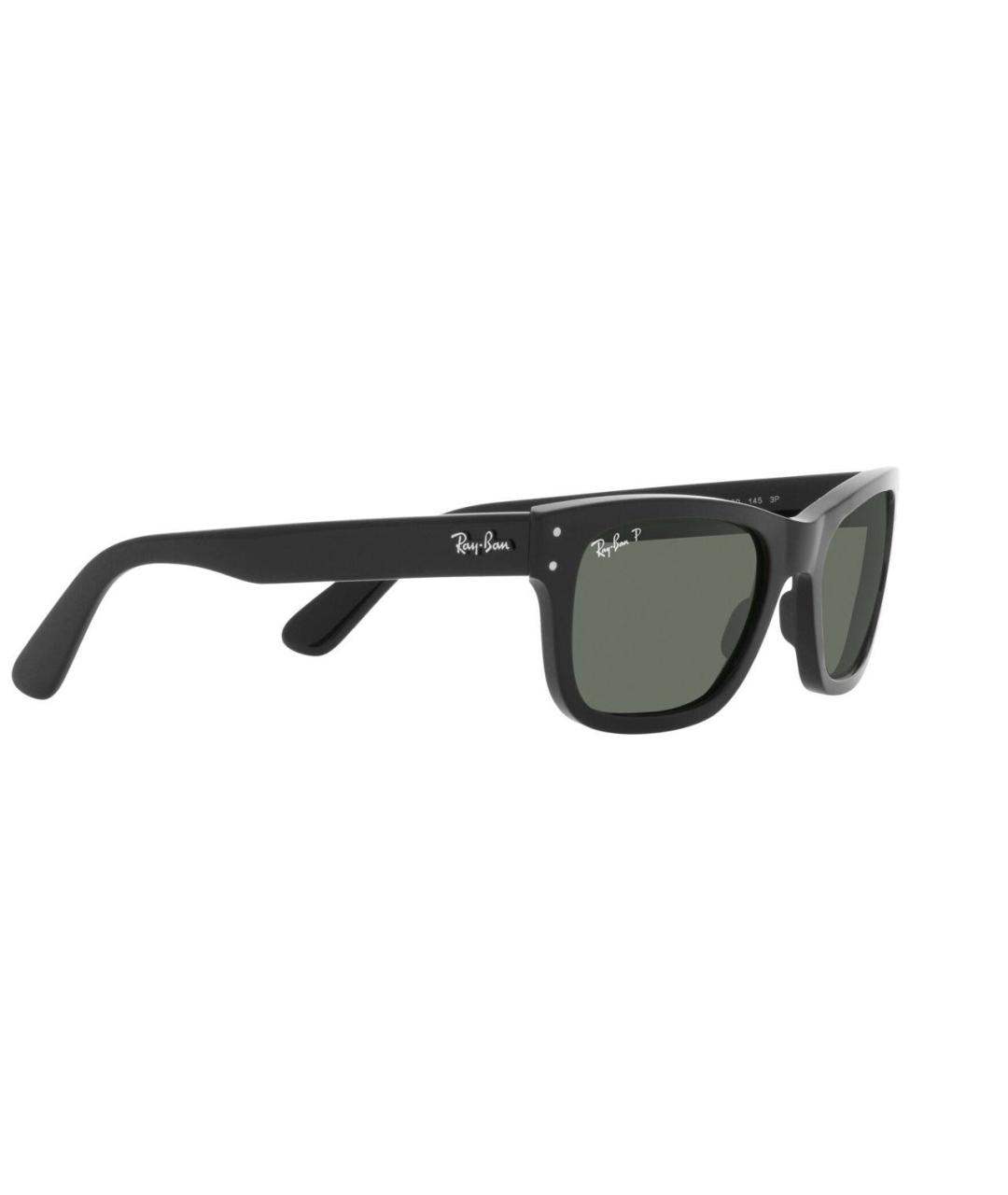 RAY BAN Черные солнцезащитные очки, фото 2