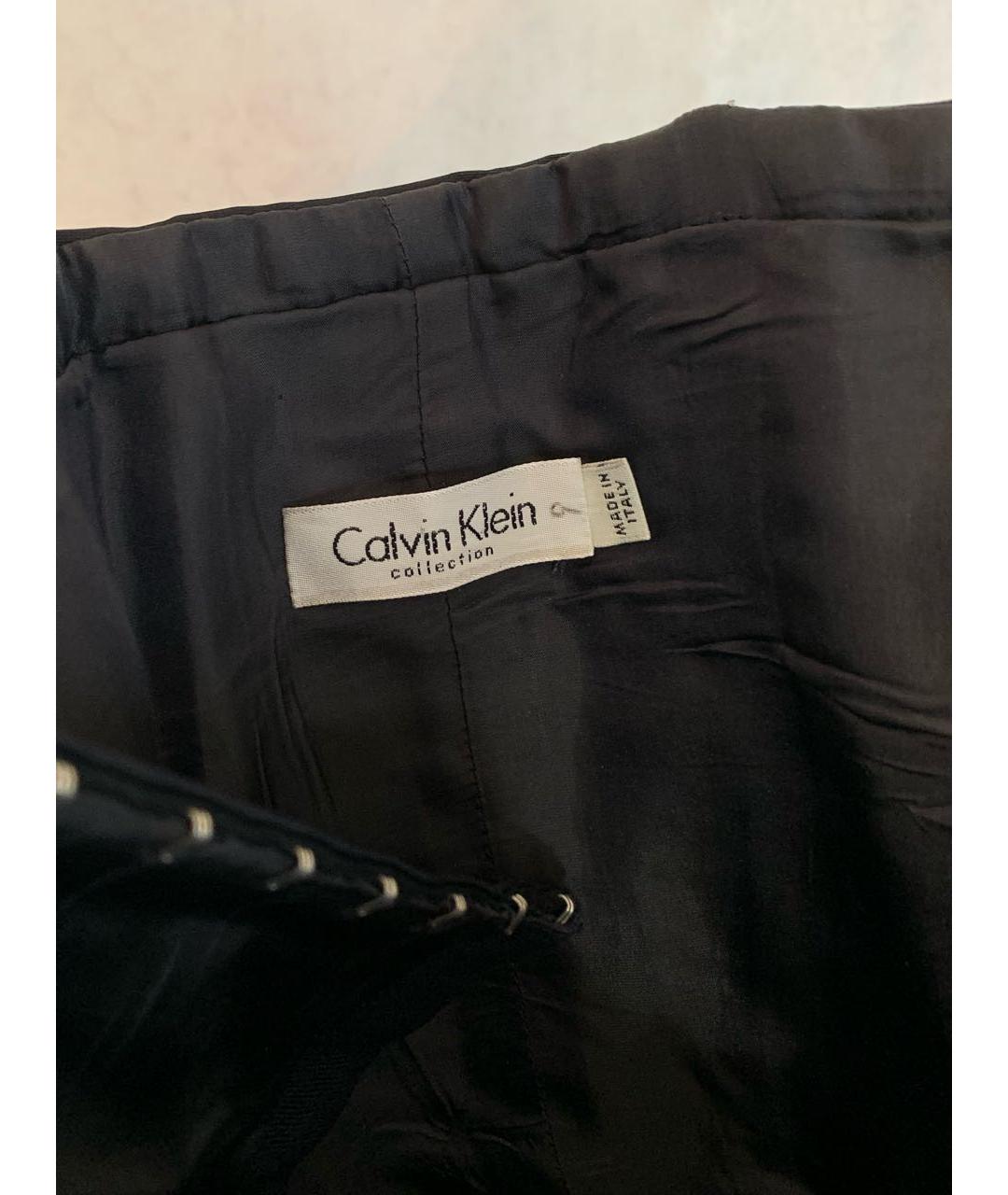 CALVIN KLEIN Черное коктейльное платье, фото 4