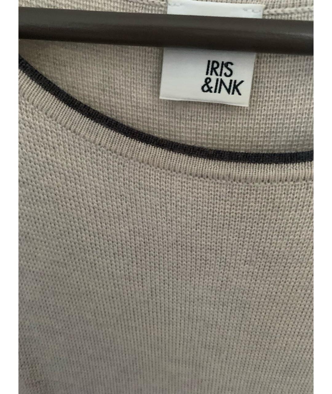 IRIS & INK  Серый шерстяной сарафан, фото 3