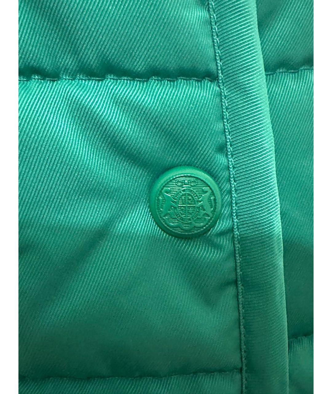 REBECCA MINKOFF Зеленая полиэстеровая куртка, фото 6