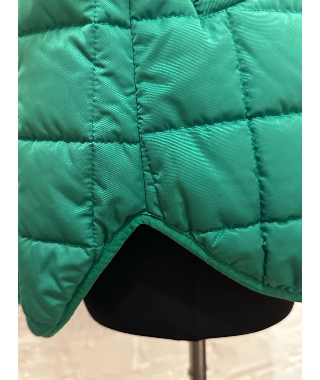 REBECCA MINKOFF Зеленая полиэстеровая куртка, фото 5