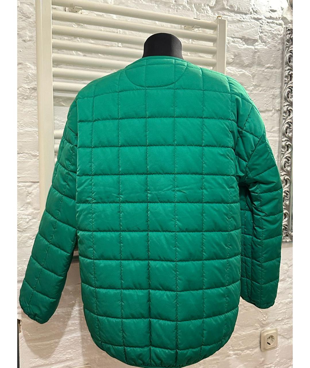 REBECCA MINKOFF Зеленая полиэстеровая куртка, фото 2