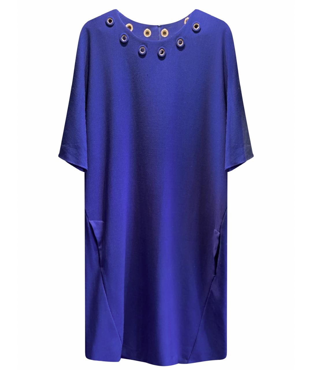 ESCADA Синее коктейльное платье, фото 1