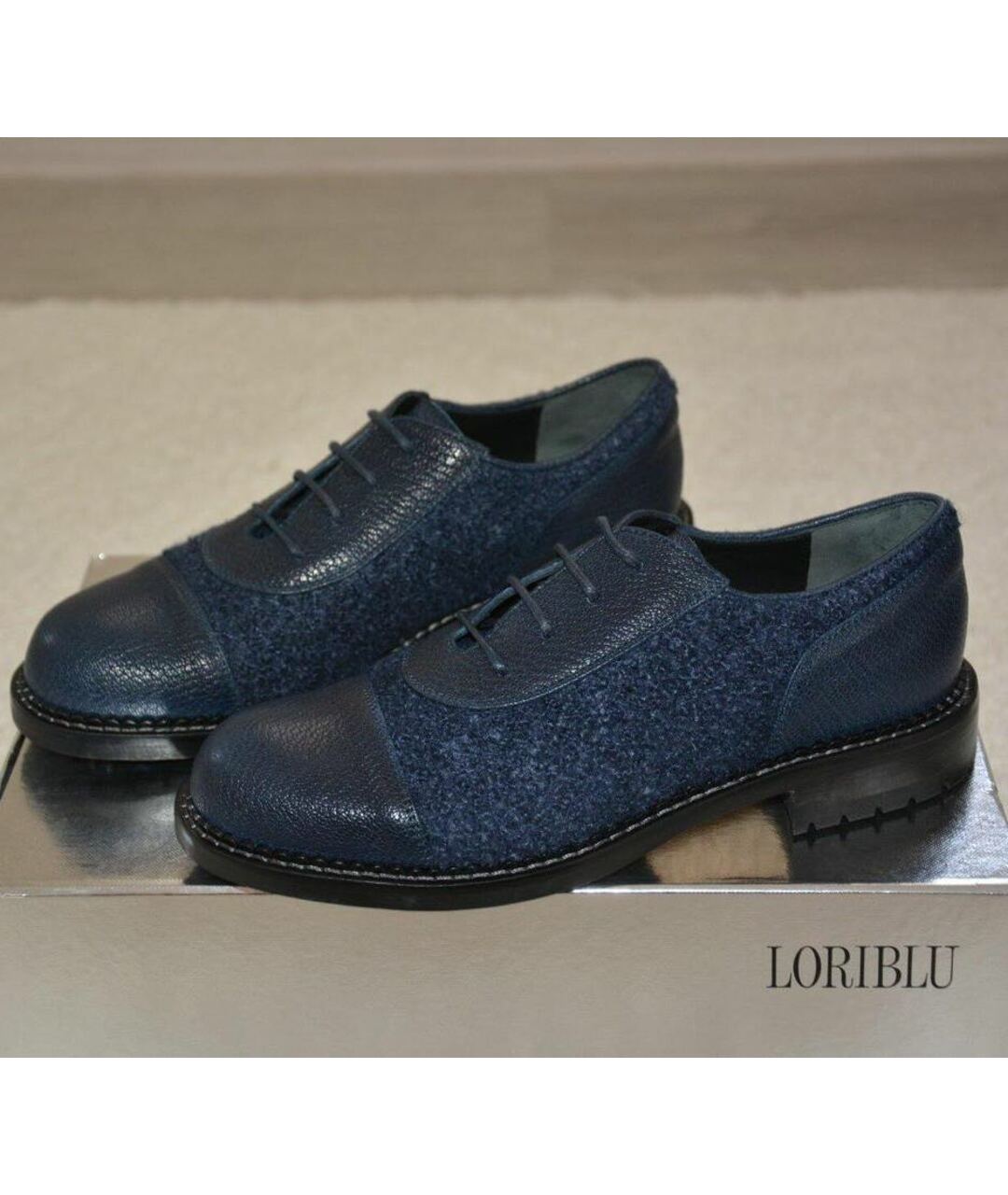 LORIBLU Темно-синие туфли, фото 6