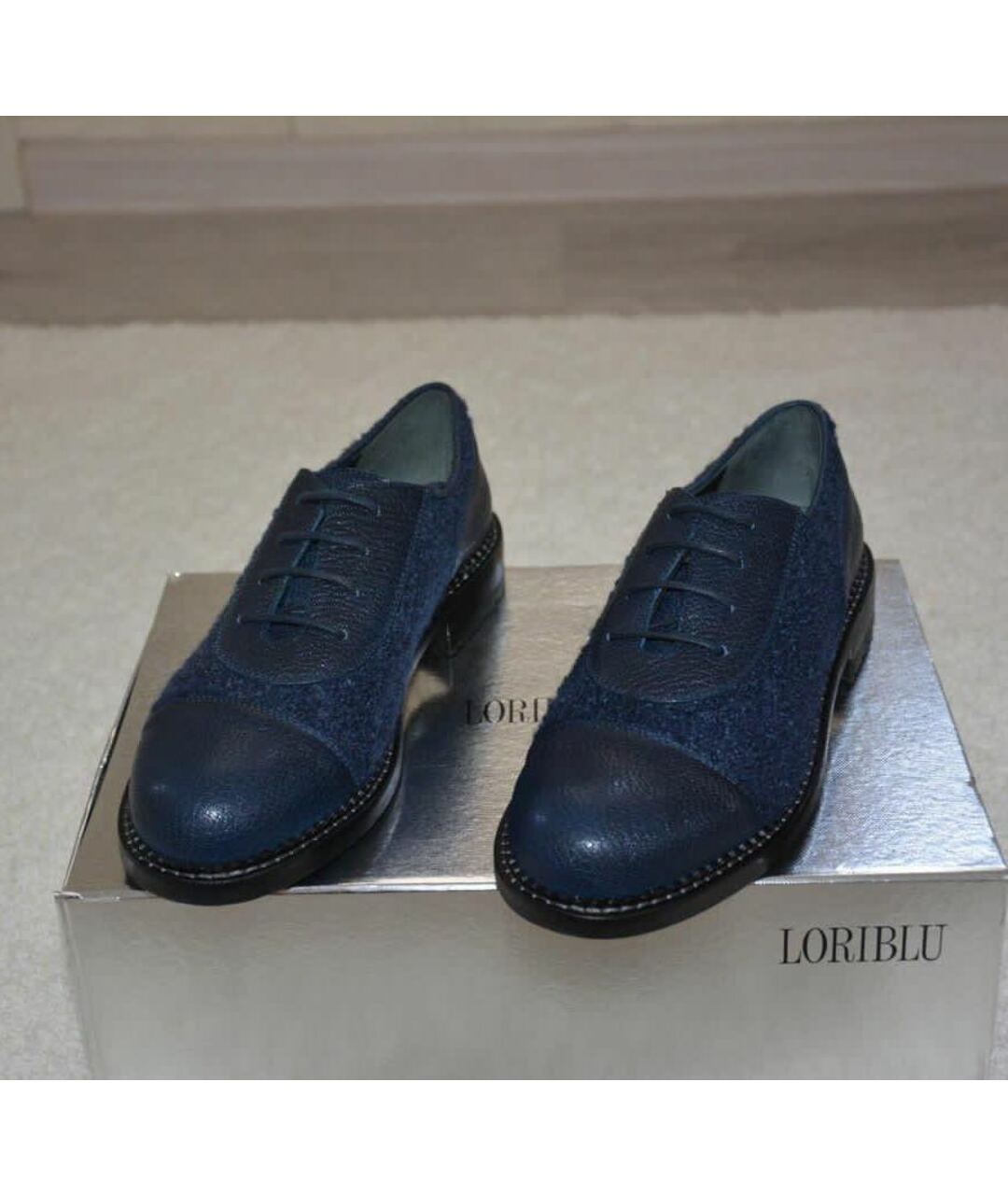 LORIBLU Темно-синие туфли, фото 2