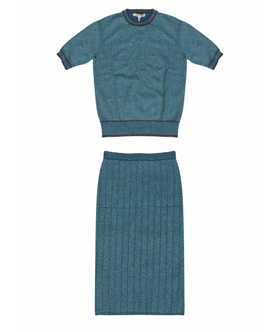 MARC JACOBS Голубой вискозный костюм с юбками, фото 1