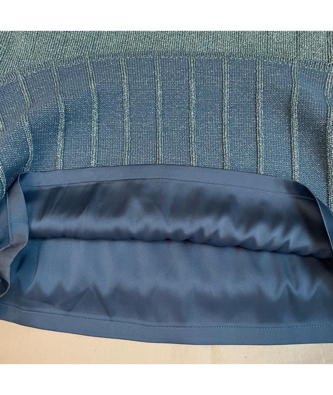 MARC JACOBS Голубой вискозный костюм с юбками, фото 4