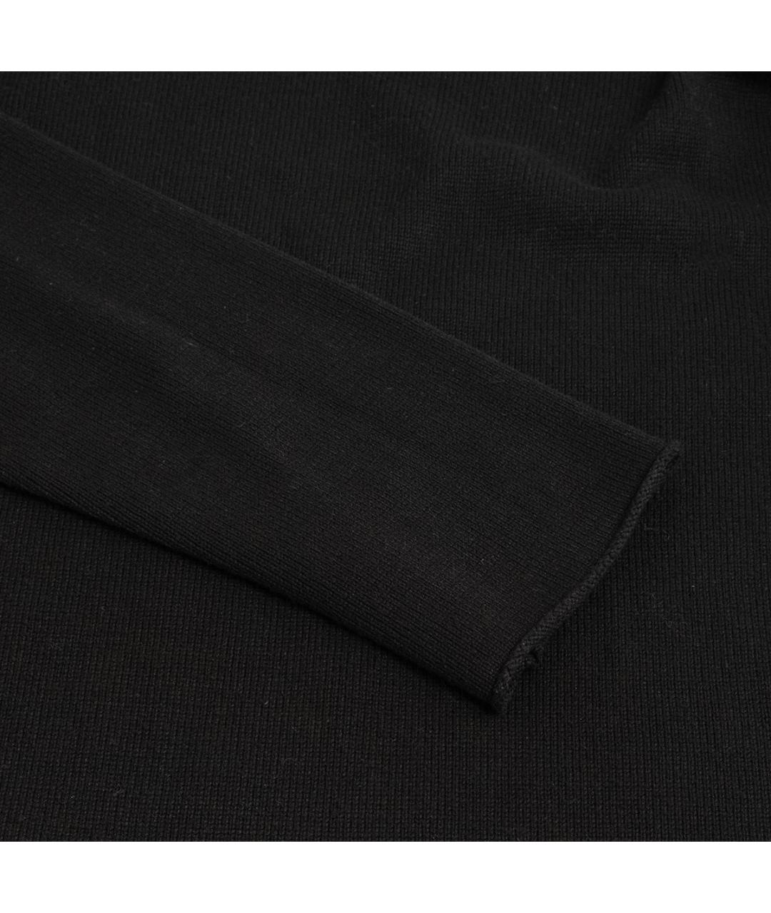TRANSIT Черный вискозный джемпер / свитер, фото 4