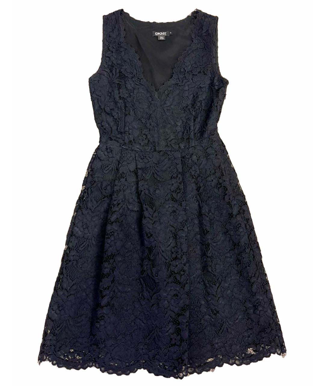DKNY Черное коктейльное платье, фото 6