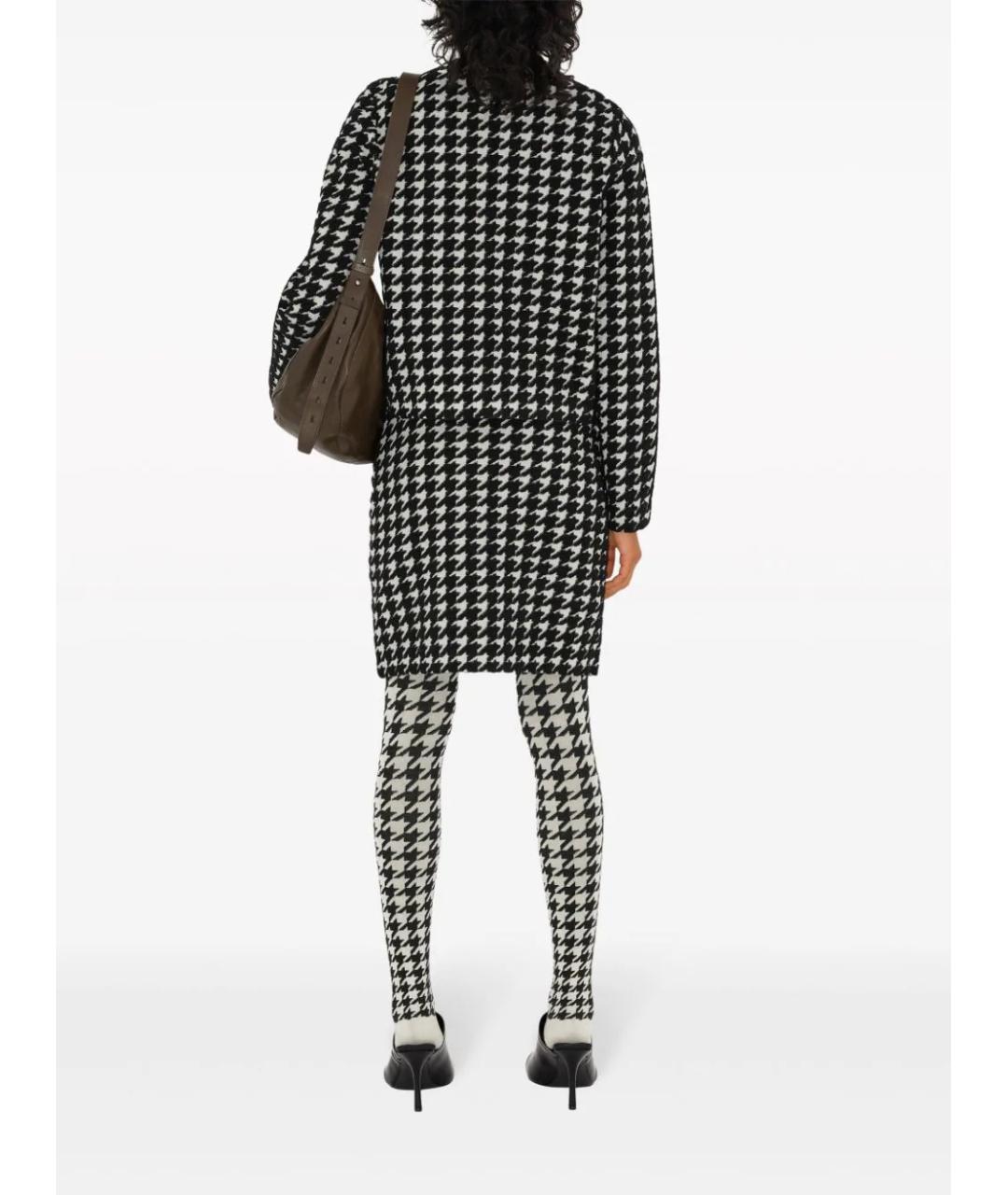 BURBERRY Мульти полиэстеровая юбка мини, фото 4