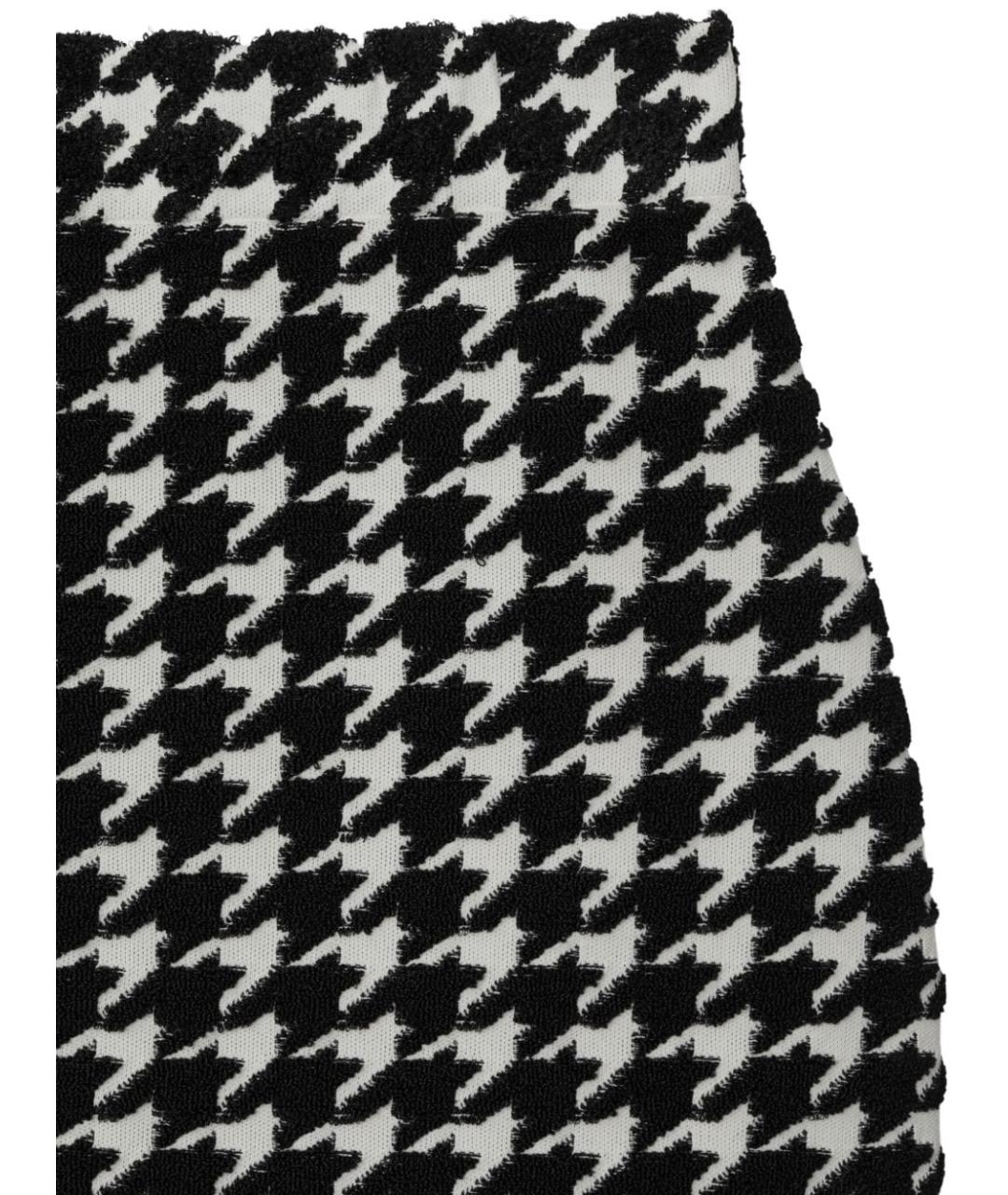 BURBERRY Мульти полиэстеровая юбка мини, фото 5