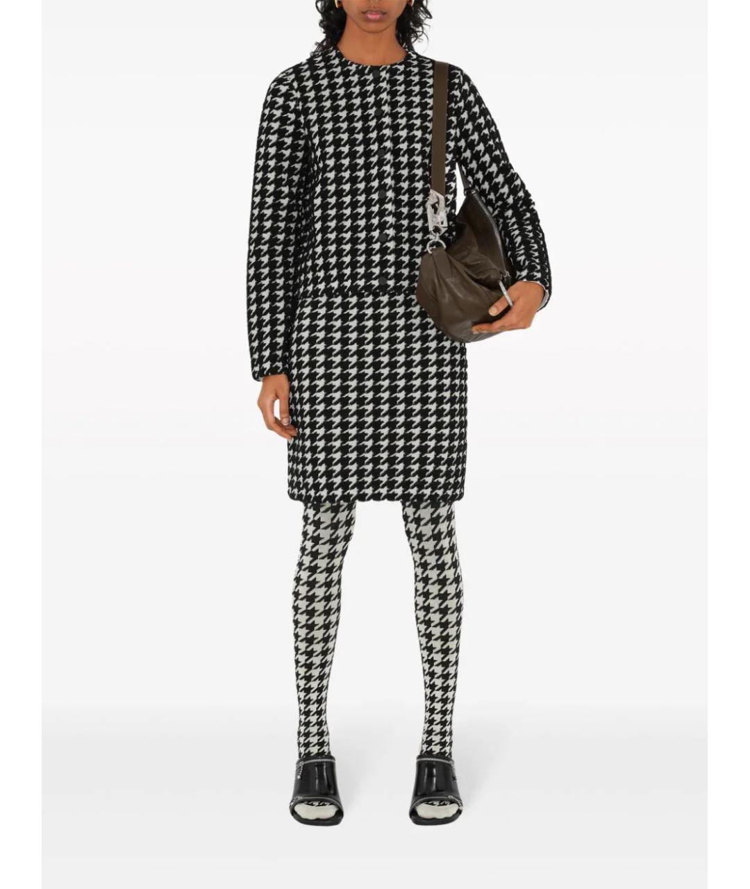 BURBERRY Мульти полиэстеровая юбка мини, фото 2