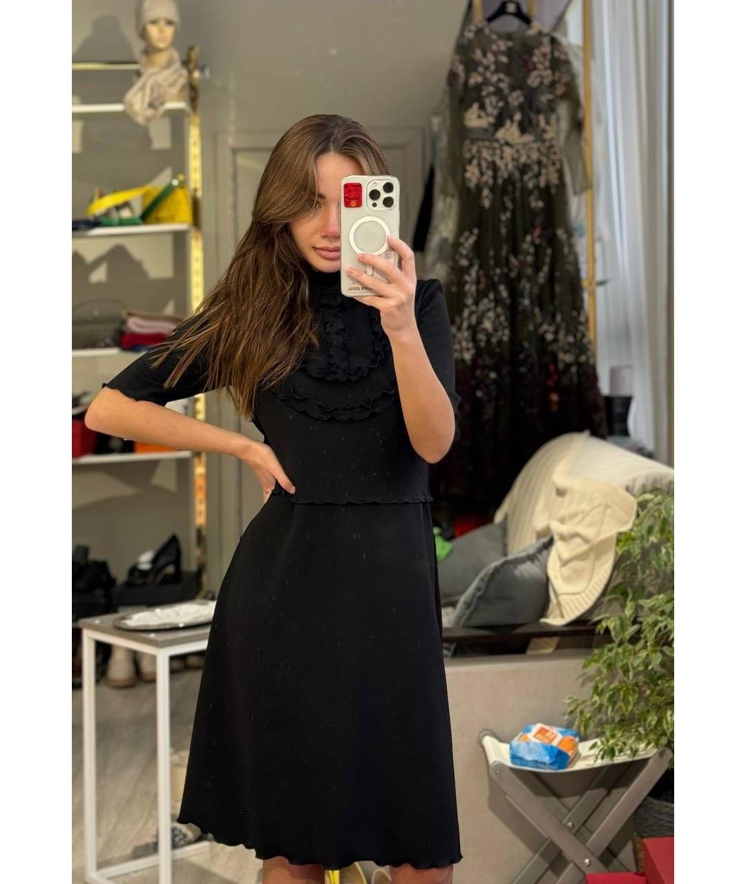 SEE BY CHLOE Черное повседневное платье, фото 5