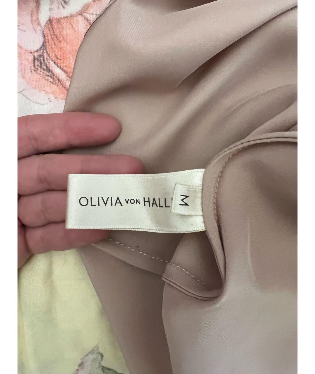OLIVIA VON HALLE Розовая пижамы и сорочки, фото 3