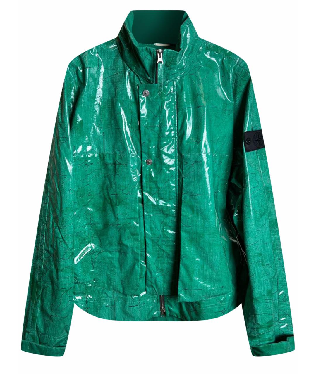 STONE ISLAND SHADOW PROJECT Зеленая полиэстеровая куртка, фото 1