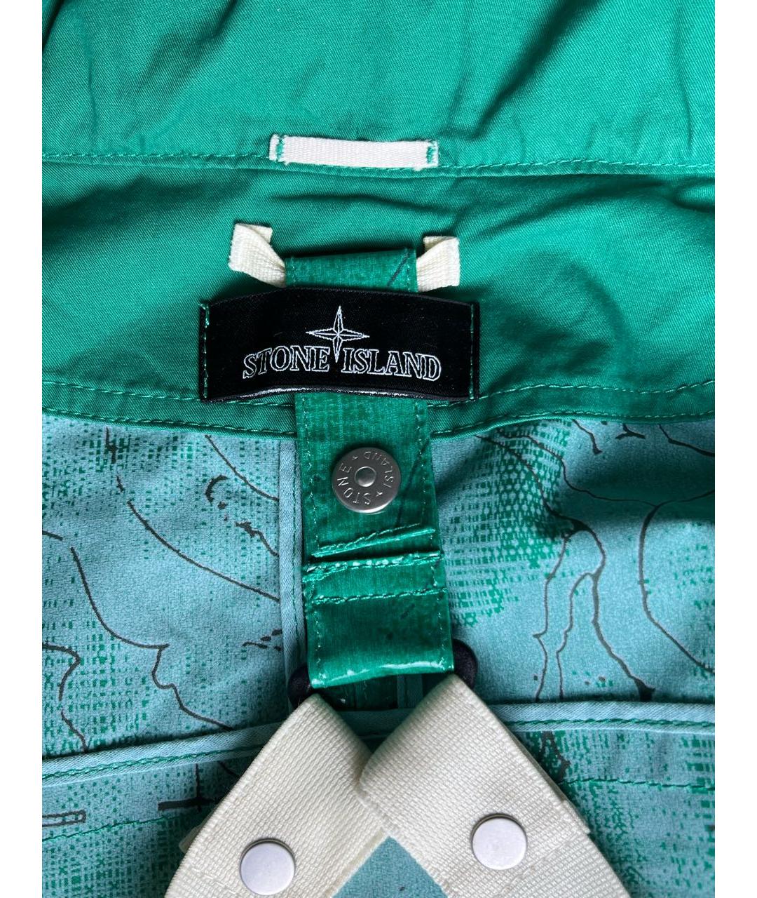 STONE ISLAND SHADOW PROJECT Зеленая полиэстеровая куртка, фото 3