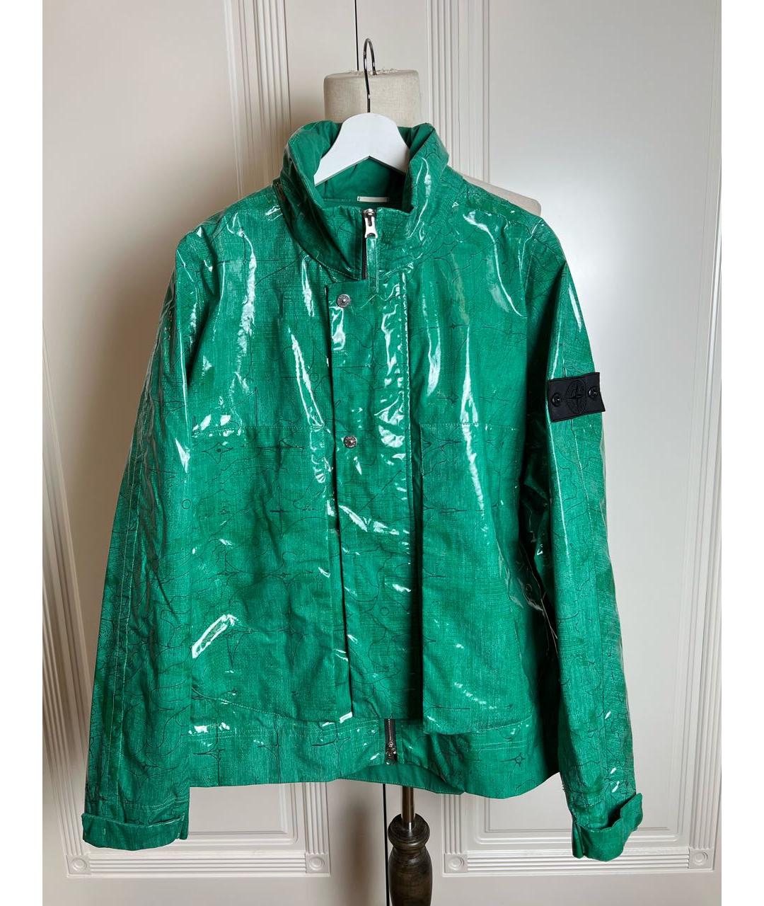 STONE ISLAND SHADOW PROJECT Зеленая полиэстеровая куртка, фото 8