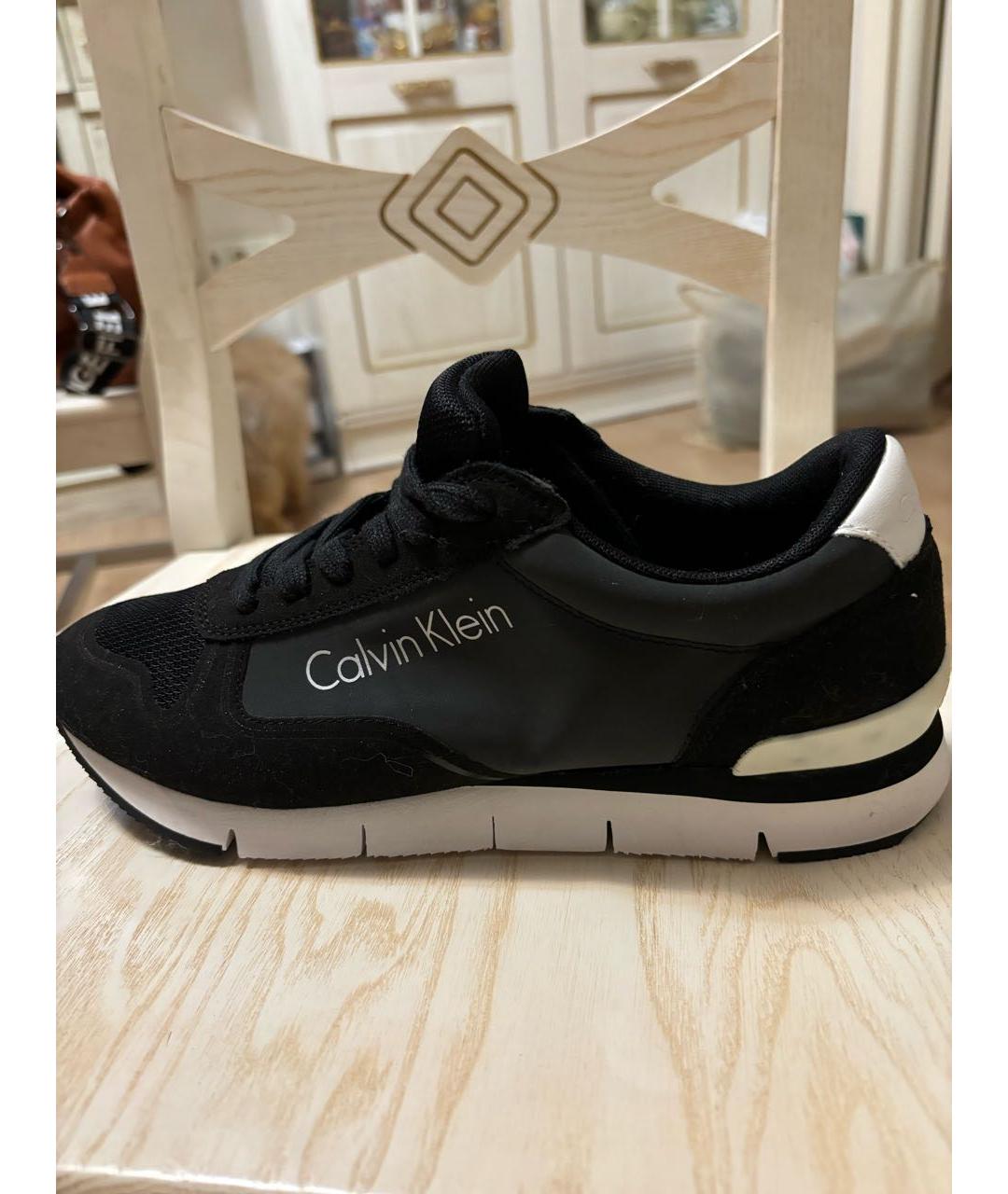 CALVIN KLEIN Черные кроссовки, фото 8