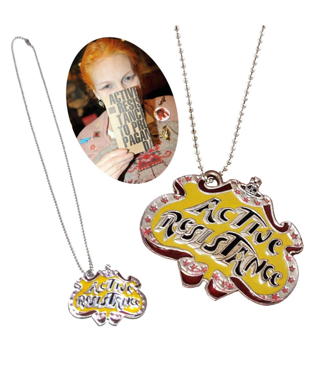 VIVIENNE WESTWOOD Мульти металлическая подвеска, фото 2