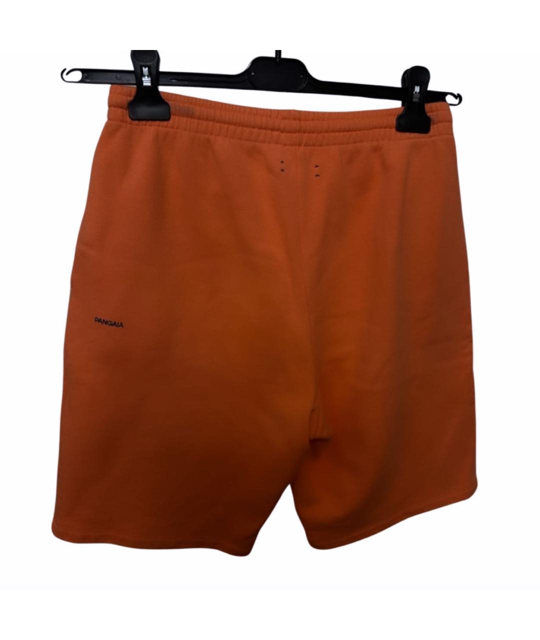 THE PANGAIA Оранжевое хлопковые шорты, фото 2